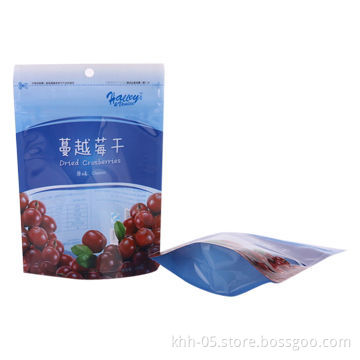 Resealable zipper aluminum foil bag